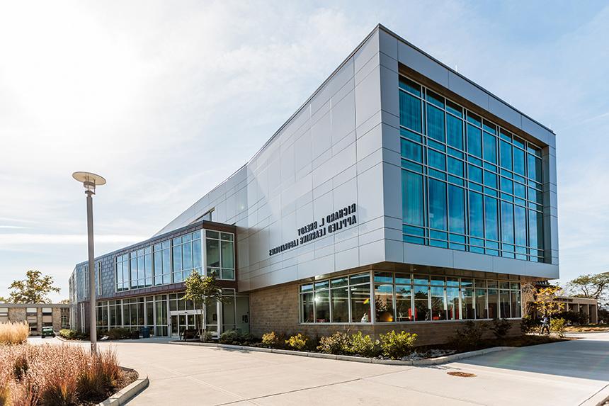 An exterior shot of the SECCM Labs building 